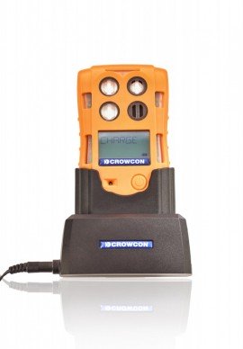 Crowcon T4-CRD-V2 T4 Cradle Charger with multi-region power supply for the T4-