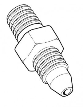 AMETEK Crystal 4698 MP Male to 0.25&quot; NPT Male CPF Fitting-