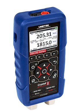 AMETEK Crystal HPC40 Pressure Calibrator, single sensor, 1000 psi-