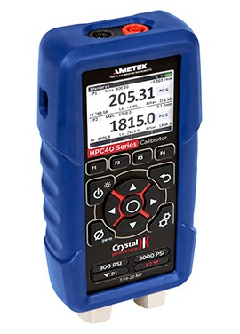 AMETEK Crystal HPC41 Pressure Calibrator, 0 to 1 Kpsi, dual sensor-