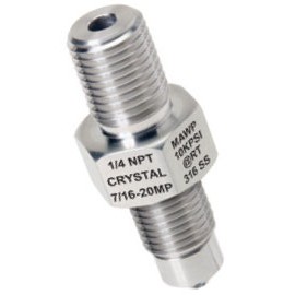 AMETEK Crystal MPM-1/8MPT Male CPF to NPT Adapter-