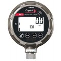 Ametek Crystal XP3i Series Digital Pressure Gauge with data logging and dual line display, 0 to 1000 psi, 4.5&quot; dial, ¼&quot; NPT bottom, diecast aluminum housing-