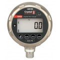 Ametek Crystal XP3i Series Digital Pressure Gauge with data logging, vacuum to 500 psi, 4.5&amp;quot; dial, &amp;frac14;&amp;quot; NPT bottom, diecast aluminum housing-