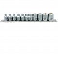 CTA 1469 Socket Set, 11-piece, flat-cut e-star-