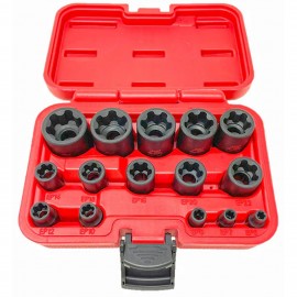 CTA 5420 EP Socket Set, star plus, 15-piece-