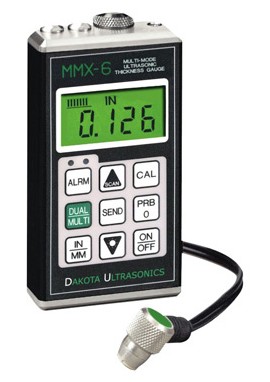Dakota MMX-6 Ultrasonic Wall Thickness Gauge, Standard-