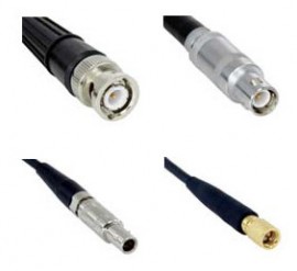 Dakota N-104-0000 4' Transducer Cable, Single Lemo 00 to Lemo 00-