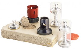 DeFelsko AT50KIT 12 x 50Mm Dollies, Stand -Off, Holesaw-