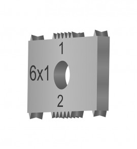 DeFelsko CHBLADE6X1 Replacement Blade for the PosiTest CH ISO cross hatch tester, 0.04"/6 teeth-