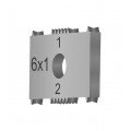 DeFelsko CHBLADE6X2 Replacement Blade for the PosiTest CH ISO/ASTM cross hatch tester, 0.08"/6 teeth-