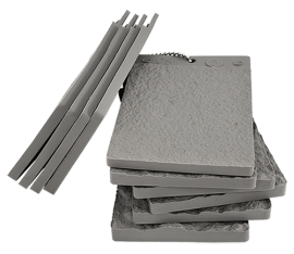 DeFelsko CSP ICRI Concrete Surface Profile Chips, 10-pack-