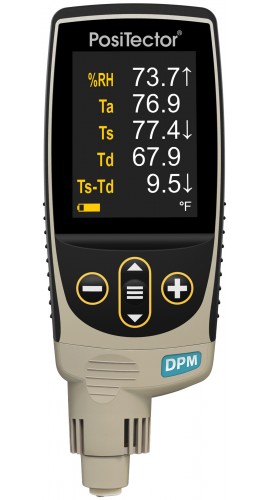 DeFelsko DPM1 PosiTector Standard Dew Point Meter with built-in probe-