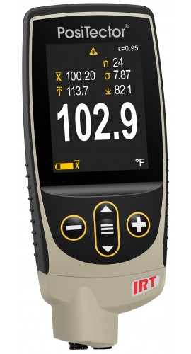 DeFelsko IRT1 PosiTector Standard Infrared (IR) Thermometer, -94 to 716&amp;deg;F-