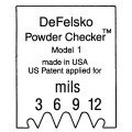 DeFelsko PC1 Powder Comb 3-12 mils-