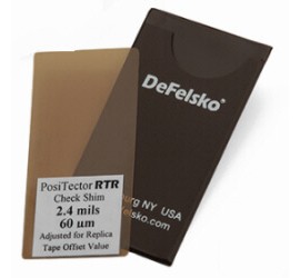 DeFelsko RTRCHKSHIM04 PosiTector RTR Check Shim-
