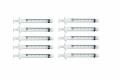 DeFelsko SSTSYRINGE3 SST Syringe, 3 Millimeter, 10 Pack-