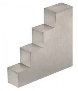 DeFelsko STDB2M Certified High Range Step Block for the PosiTest UTG series, mertric, B2M-