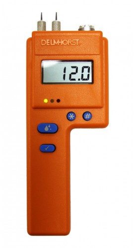Delmhorst BD-2100 Moisture Meter, wood/reference/gypsum scales, <sup>5</sup>&amp;frasl;<sub>16</sub>&amp;quot;-