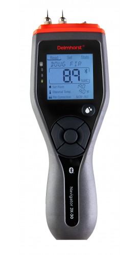 Delmhorst JX-30/P01 Navigator Series Meter with carrying case and wood package, 6 to 60%-