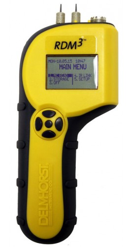 Delmhorst RDM-3/FDW/CS Digital Wood Moisture Meter with Carrying Case-
