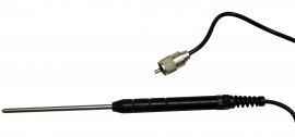 Delmhorst TS-102 Temperature Sensor for Liquids and Gasses, 5"-