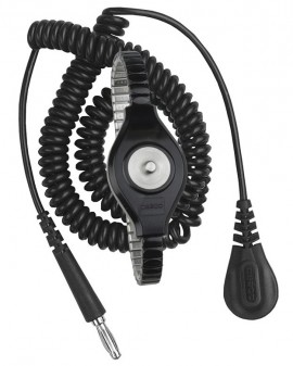 DESCO 09081 Ultra-Light Adjustable Metal Expansion Wrist Strap-