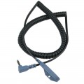 DESCO 19696 Dual Snap-One Cord with 0.16&quot; snaps, right angle plug, 12&#039;-