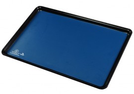 DESCO 66465 Statfree T2 Mat Tray Liner, 0.06 x 16 x 24&amp;quot;, dark blue-