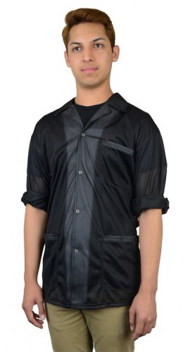DESCO 74313 Statshield Smock, large, black-