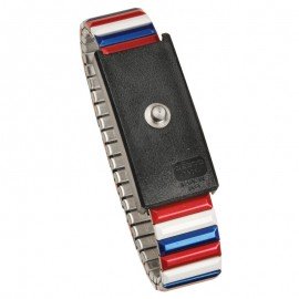 DESCO 09200 Premium Adjustable Expansion Metal Wrist Strap, 5.75 to 13" size-