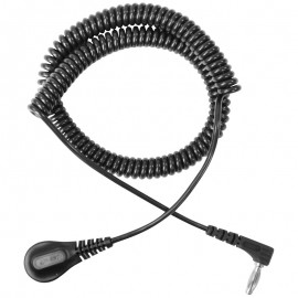 DESCO 09207 Jewel MagSnap Coil Cord, 12' right angle-