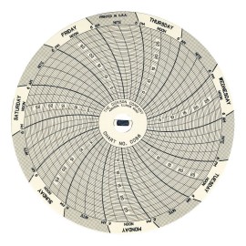 Dickson C088 Weekly Charts for 4&amp;quot; Chart Recorders, 60-Pack, 0 to 30-