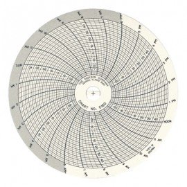 Dickson C180 Replacement Charts, 4", 24h, -30 to 50&amp;deg;C, Box of 60-