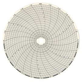Dickson C427 24-Hour Charts for 8&amp;quot; Chart Recorders, 60-Pack, -30 to 60-