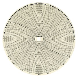 Dickson C457 24-Hour Charts for 8&amp;quot; Chart Recorders, 60-Pack, 0 to 14-