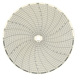 Dickson C486 24-Hour Temperature Charts for 8&amp;quot; Chart Recorders, -30 to 50&amp;deg;C, 60-Pack-