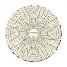 Dickson C652 Replacement Charts, 6&quot;, 24h, -50 to 50&amp;deg;F/C, Box of 60-