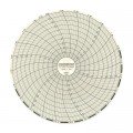 Dickson C652 Replacement Charts, 6&quot;, 24h, -50 to 50&amp;deg;F/C, Box of 60-