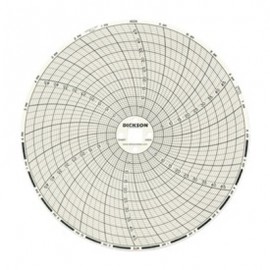 Dickson C656 Replacement Charts, 6&quot;, 24h, 50 to 100&amp;deg;F/C, Box of 60-