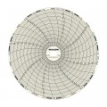 Dickson C665 Replacement Charts, 6&quot;, 7 day, 0 to 200&amp;deg;F/C, Box of 60-