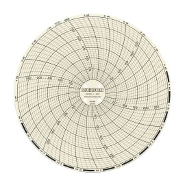 Dickson C674 24-Hour Charts for 6&amp;quot; Chart Recorders, 60-Pack, 0 to 300-