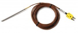 Dickson D611 K-Thermocouple Shielded Immersion Probe-