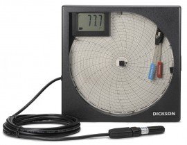 Dickson KT6P1 6&amp;quot; Temperature Chart Recorder-