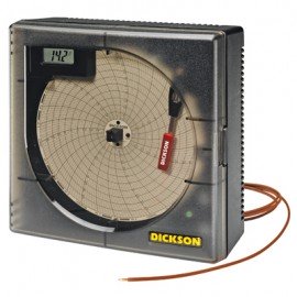 Dickson KT6P5 Remote Temperature Recorder with Digital Display, Alarm and Relay-