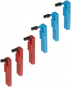 Dickson P246 Replacement Chart Recorder Pens, 3 Red/3 Blue-