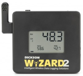 Dickson WH645 WiZARD2 Ethernet Temperature/Humidity Data Logger-