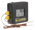 Dickson WiZARD2 Wireless Temperature and Humidity Data Logger with dual K-thermocouple, -20 to 185&amp;deg;F, 0 to 95% RH-