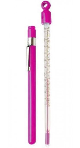 Digi-Sense 08008-04 Pocket Liquid-in-Glass Thermometer with Closed Case, -30 to 120&amp;deg;F-