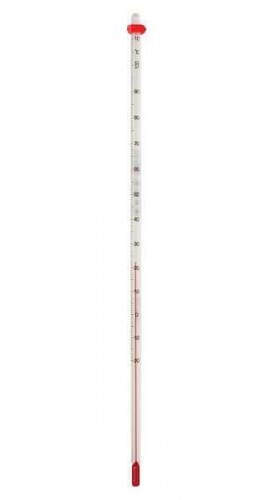 Digi-Sense 08008-23 Liquid-in-Glass Thermometer, 0 to 230&amp;deg;F, Total Immersion-