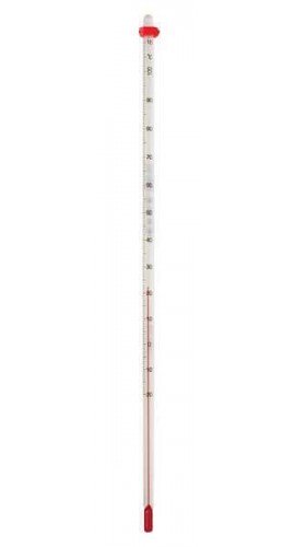 Digi-Sense 08008-24 Liquid-in-Glass Thermometer, 0 to 300&amp;deg;F, Total Immersion-